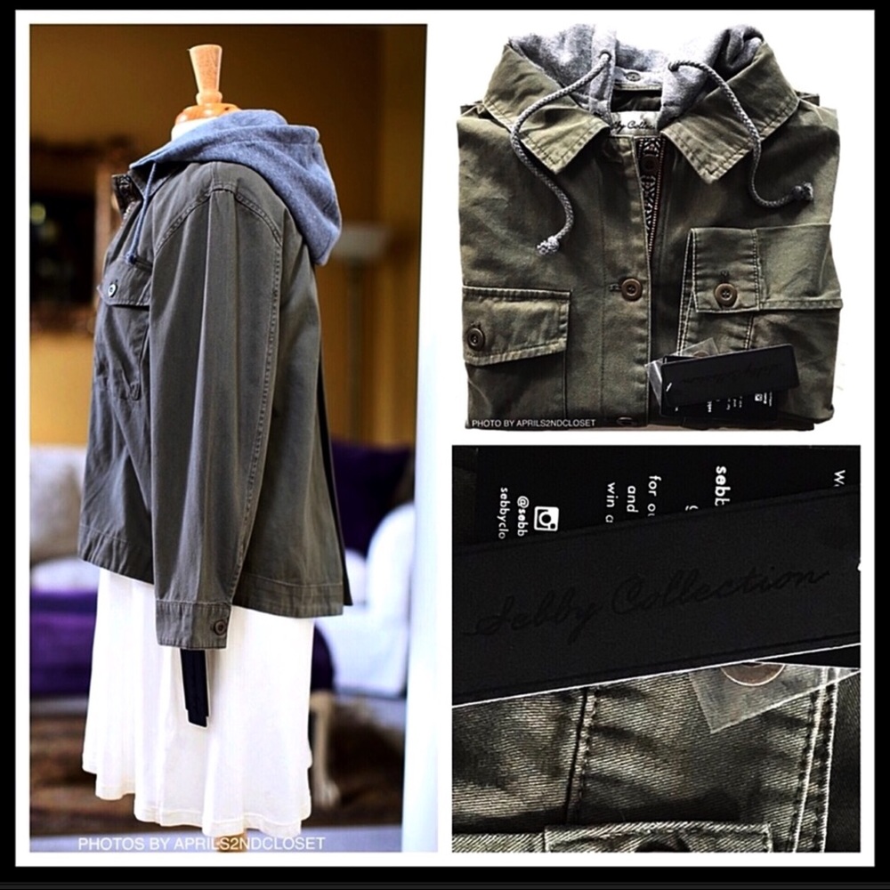 HOODED UTILITY MILITARY TRENCH UTILITY JACKET - Picture 6 of 8